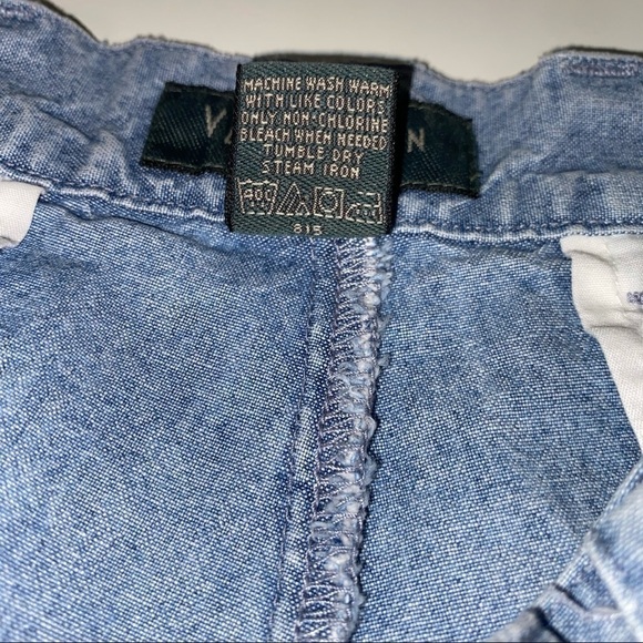 Van Heusen Shorts Flat Front Straight leg Lightweight Cotton 2 Pocket Shorts - Picture 4 of 6